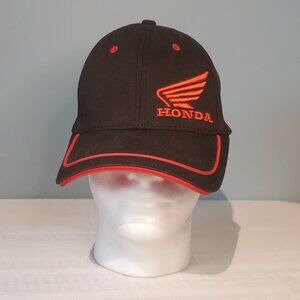 Black ad Red Honda Hat